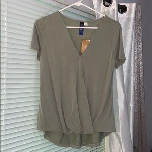 Francesca’s faux wrap top